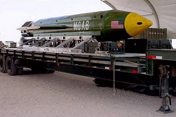 EEUU lanzó la madre de todas las bombas contra ISIS