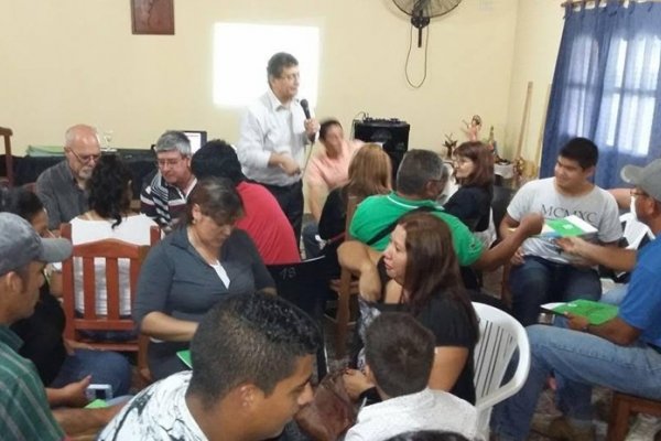 En San Cosme se realizó capacitación del Plan Creer y Crear