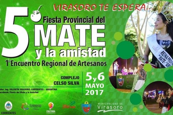 Virasoro se prepara para la 5º Fiesta Provincial del Mate y la Amistad