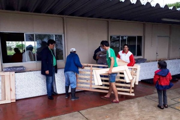 Itatí: Entregaron ayuda para familias afectadas por las intensas lluvias