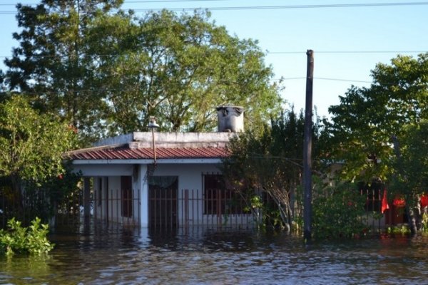 El párroco de San Luis pidió ayuda urgente para inundados