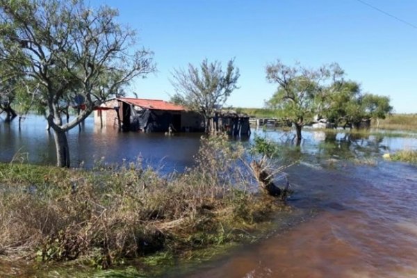 Continúa la asistencia en San Luis del Palmar: Hay 550 evacuados