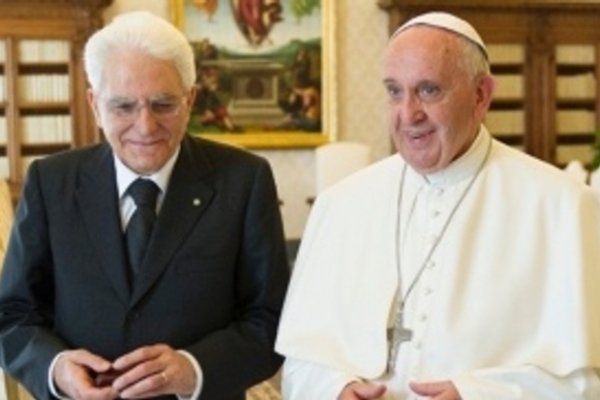 El papa Francisco visitará al presidente italiano el 10 de junio