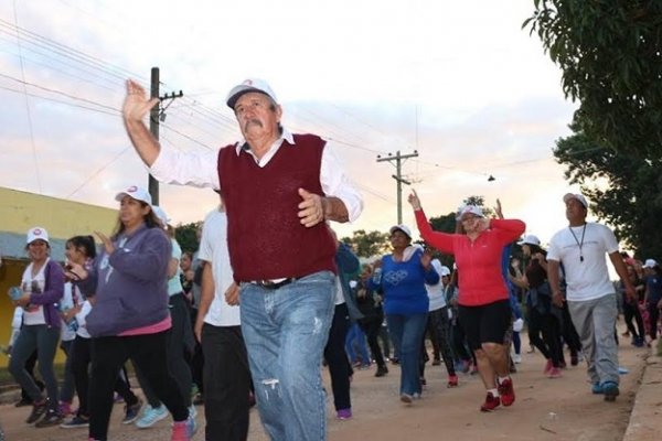 Santa Rosa Camina concientiza sobre la importancia del ejercicio físico