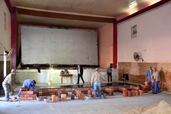 Bella Vista: Avanzan obras edilicias en la Sociedad Italiana