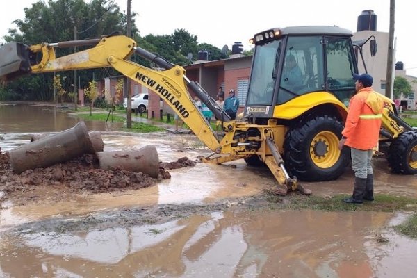 Continúan los trabajos para atender los efectos de las lluvias