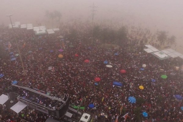 Bajo el lema Fora Temer una multitud pidió en Río de Janeiro que se convoque a elecciones