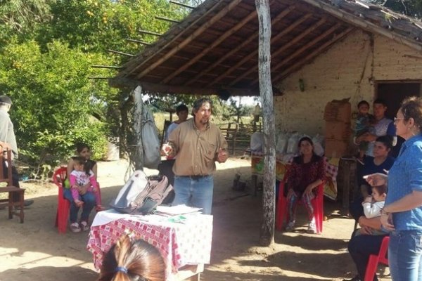 La asistencia llegó a la comunidad indígena en San Miguel