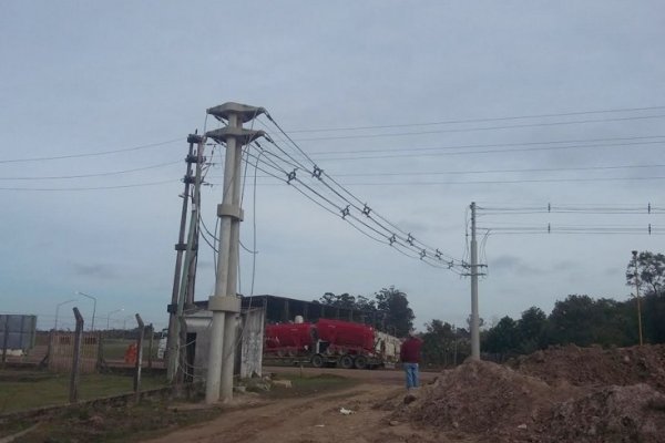 La  línea de alta tensión de 132 kV está próxima a entrar en servicio