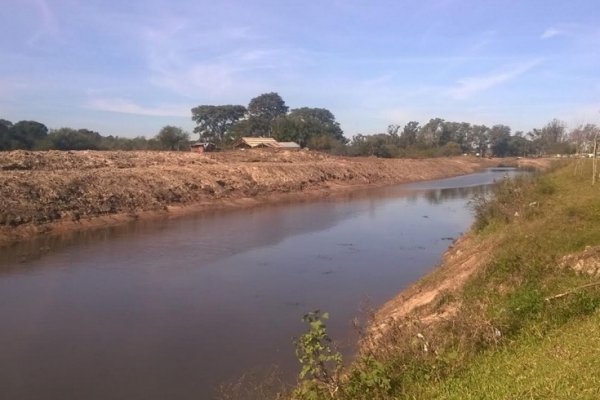 Rápido avance de la obra en Arroyo Las Garzas
