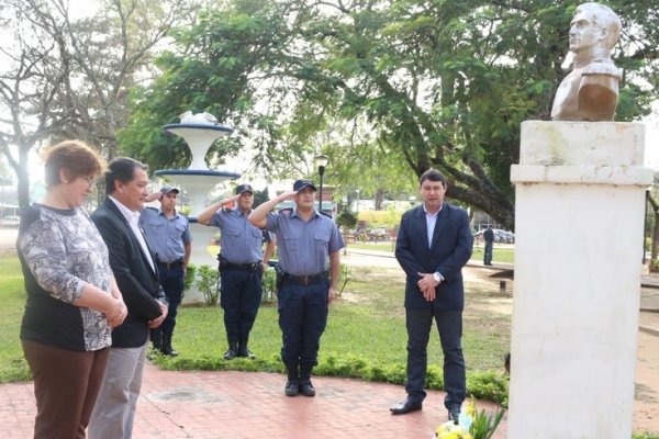 Santa Rosa rindió homenaje a Güemes en el 196° aniversario de su muerte