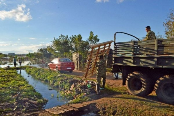 Emergencia hídrica en Paso de los Libres: Comenzó el regreso de las familias evacuadas