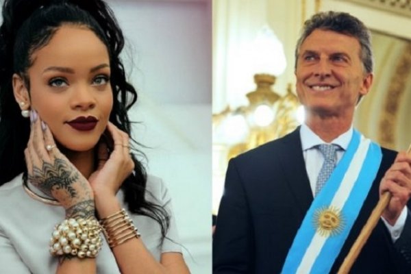 Rihanna le preguntó a Macri sobre sus planes para fomentar la educación mundial