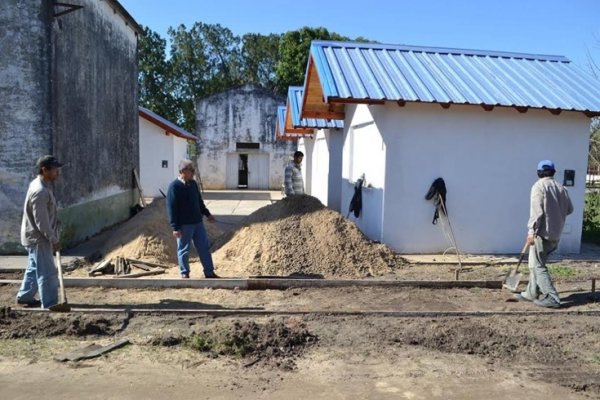 Avanza la obra del Paseo Comercial de Ferias Francas y Artesanal