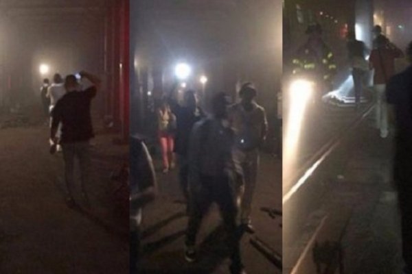 Al menos 34 heridos tras descarrilar un tren del subte de Nueva York