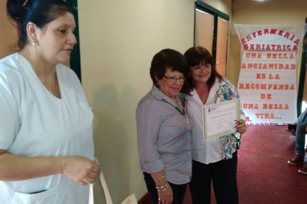 Virasoro: Enfermeras de la UNNE se capacitaron en Gerontología