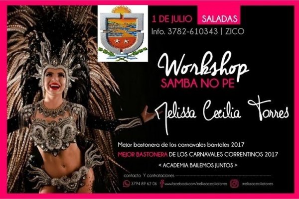 Se viene el 2º modulo del Workshop de Samba en Saladas