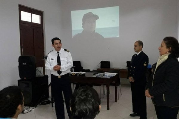 La Armada Argentina brindó una charla informativa en Saladas