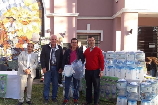 Se entregaron 125 potabilizadores de agua a familias rurales