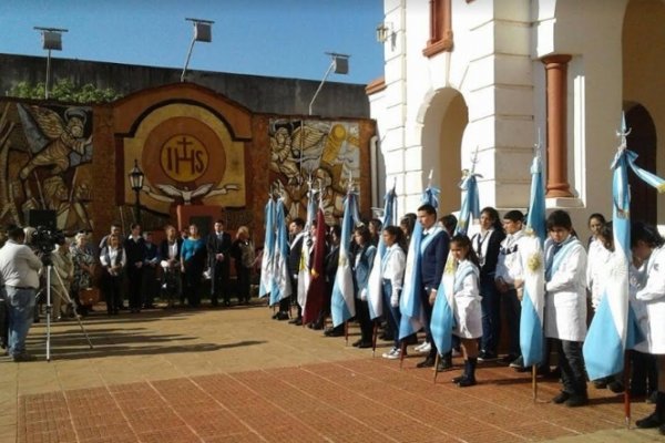 Acto recordatoria por  la Primera Fundación de Santo Tomé