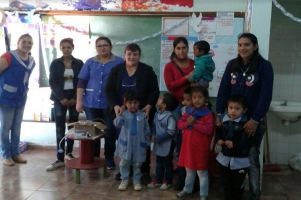 Agentes sanitarios ofrecieron charla sobre higiene para jardineritos