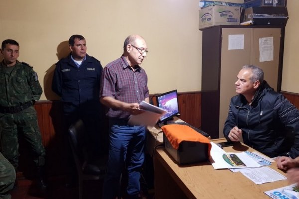 ASTRO sigue de recorrida por el interior: Integrantes visitaron la Policía Rural de Bella Vista