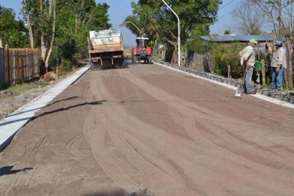 Saladas: En la recta final del enripiado de Avenida del Trabajo