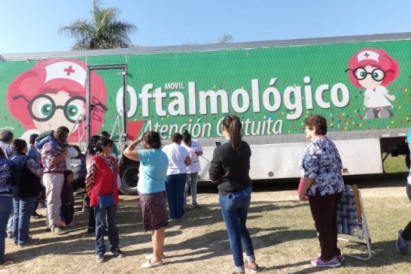 Operativo sanitario y presentación de la tarjeta Mbareté en Empedrado
