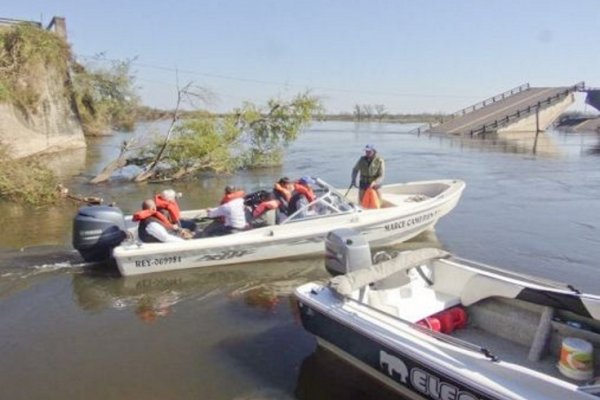 Caída del puente Santa Rosa: Podría restringirse el transporte de personas entre Esquina y Goya