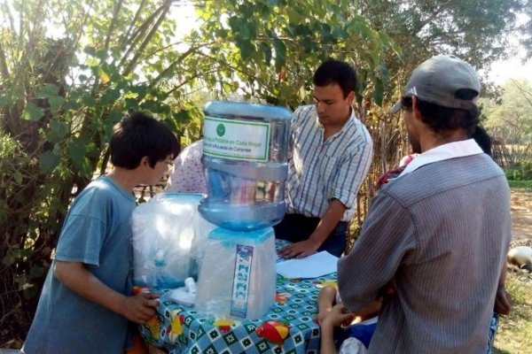 Bella Vista: Continúa la entrega de equipos de biopotabilización
