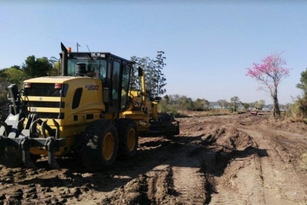 Continúan los trabajos en Arroyo Guazú