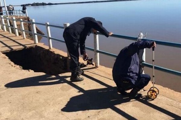 Provincia enviaría técnicos para evaluar arreglos en la costanera