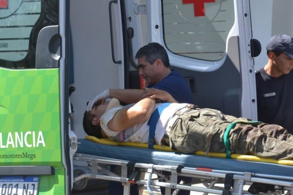 Pintor cayó desde el techo de una casa y sufrió heridas graves