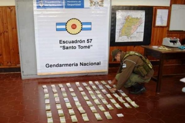 Misionero llevaba a Santo Tomé más de medio millón de pesos