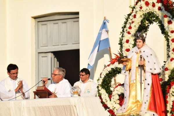 Fiestas patronales en San Luis: El padre Barrios resaltó que gracias a la caridad se superó a la inundación