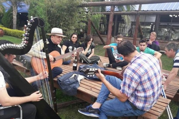 Fructífero encuentro de nuevos creadores en la cuna del taita del Chamamé