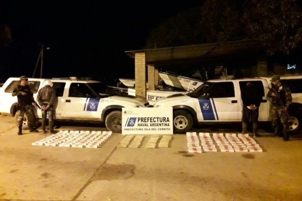 Chaco: Secuestraron más de 16 kilos de marihuana y cigarrillos sin aval aduanero