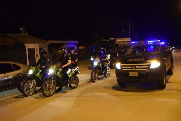Operativos en zona sur de la Ciudad: Policías secuestraron 15 motos y detuvieron a 13 personas