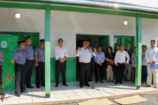 Colombi inauguró obras de ampliación en el CAPS de Garruchos