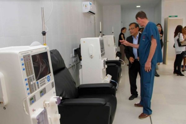 Santo Tome: inauguraron el servicio de Dialisis
