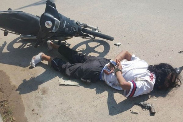 Ex convicto atacó a balazos a dos policías de la Infantería