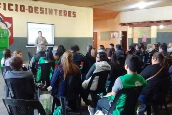 Capacitaron a agentes de la región sanitaria II