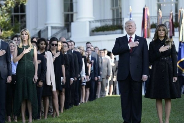 En el aniversario del 11S, Trump advierte que EEUU no puede ser intimidado