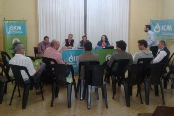 Se realizó la reunión de Regantes del Río Corriente