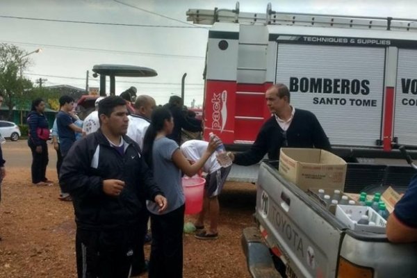 Santo Tomé: la Comuna distribuyó agua para uso doméstico