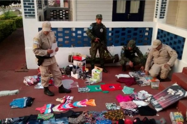 Bella Vista: Secuestraron $ 50 mil en mercaderías de contrabando