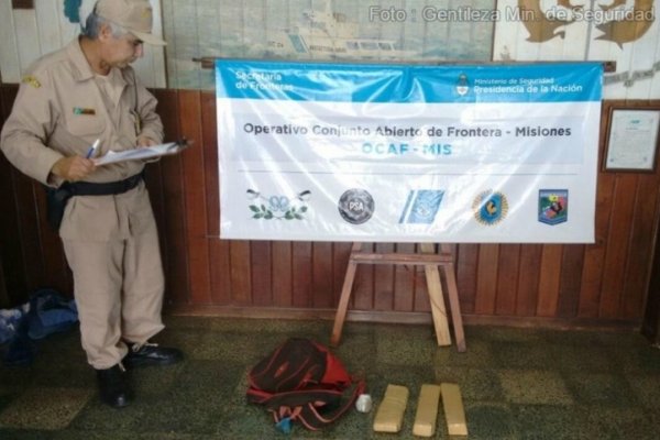 Secuestraron marihuana y cocaína