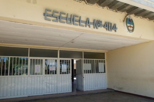 Robaron en la Escuela N° 404