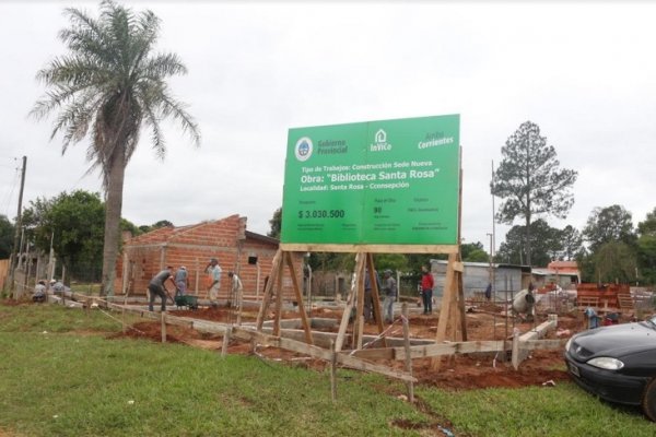 Avanza la obra para el edificio de la Biblioteca Francisco Madariaga