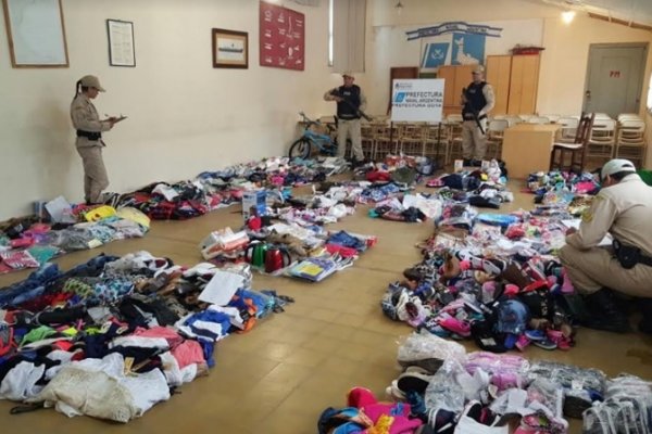 Secuestran mercadería ilegal valuada por más de 270 mil pesos